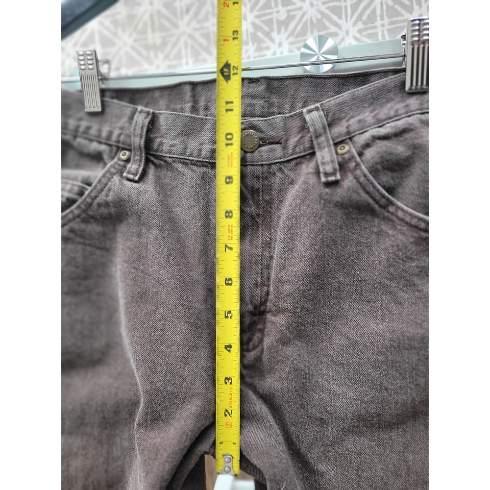 Wrangler Authentics Jeans Mens 32x30 Trendy Brown Mocha Relaxed Straight Leg - Picture 8 of 10